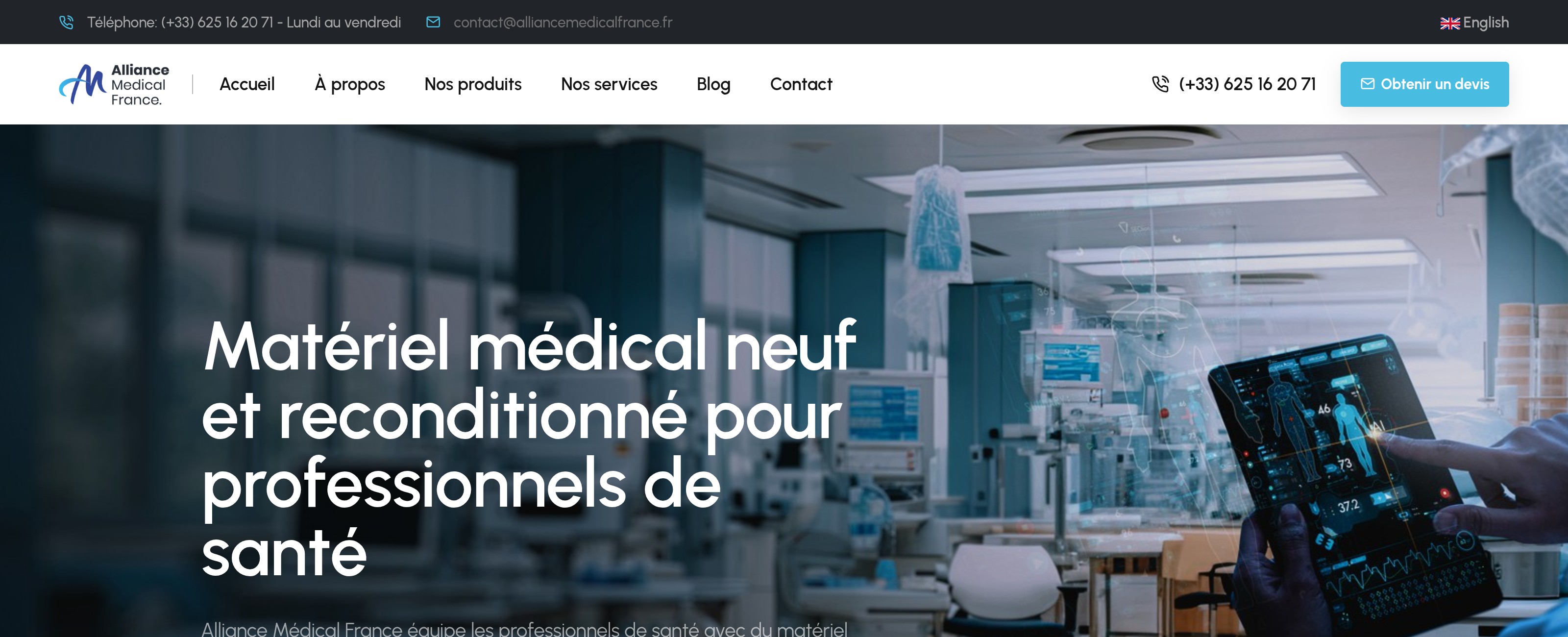 Alliance Médical France : d'un site invisible à un positionnement en tête de Google