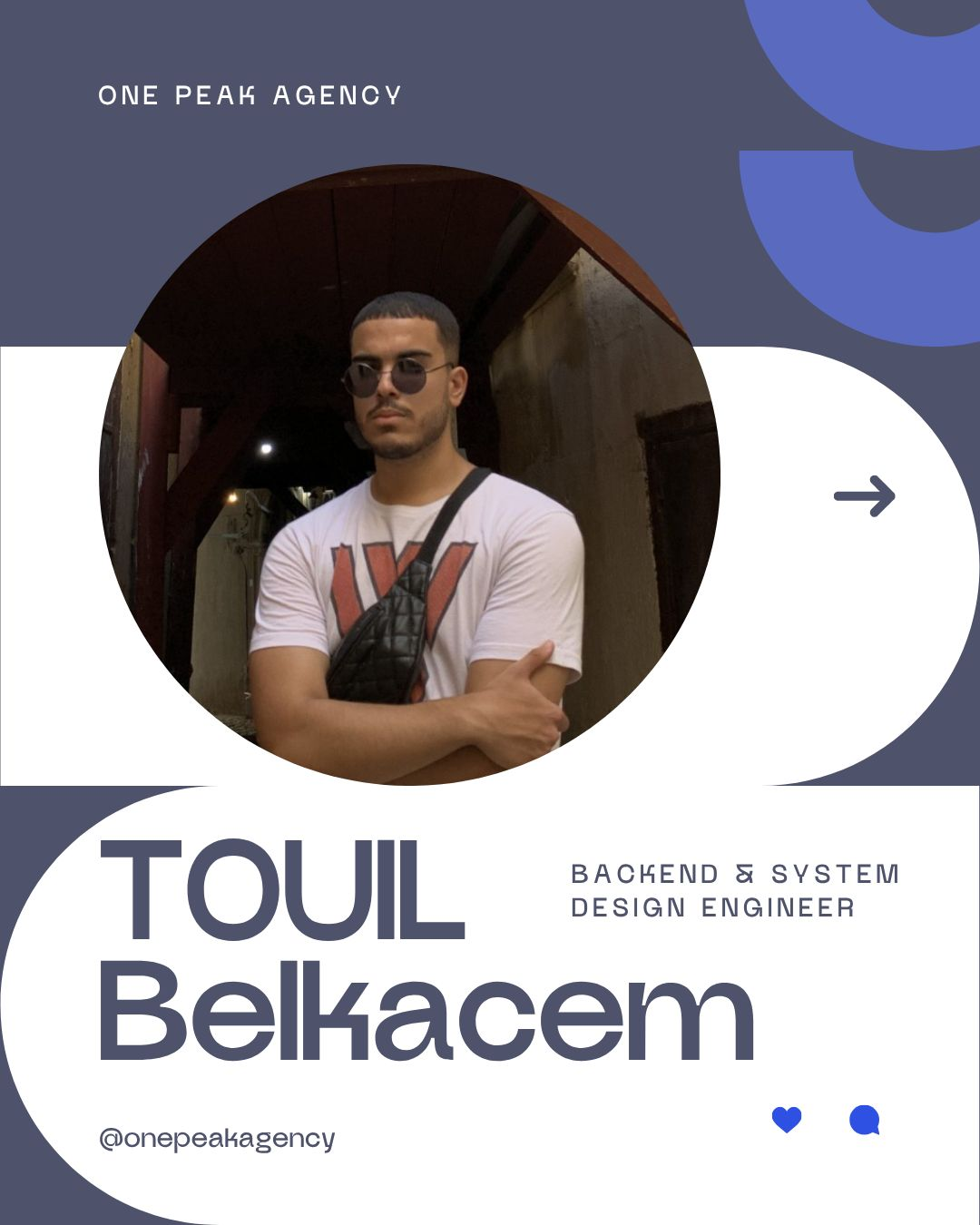 Belkacem Touil, Backend & System Design Engineer at One Peak